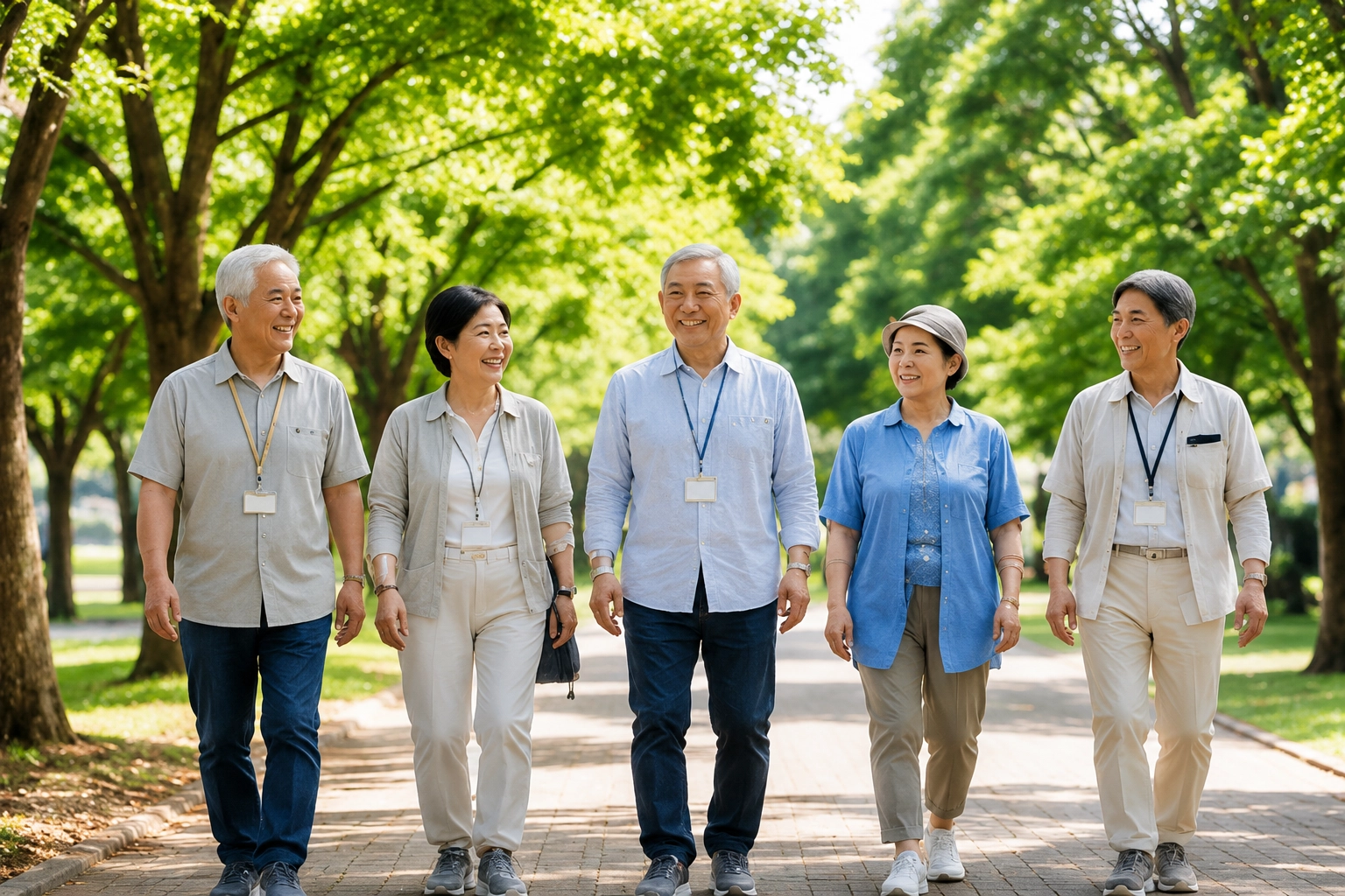 フレイル予防の活動に参加する地域の人たち