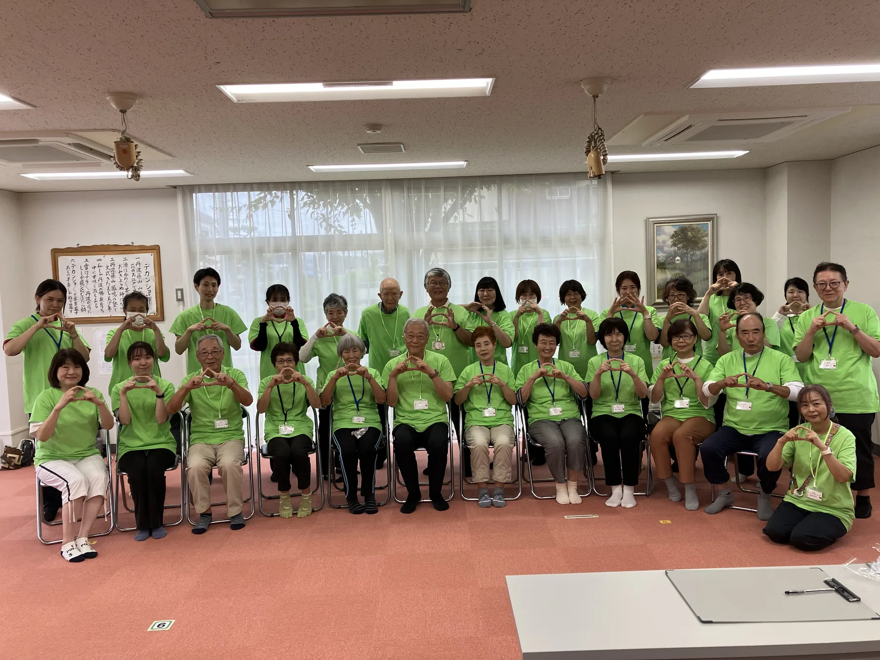 フレイルサポーター養成講座の参加者集合写真