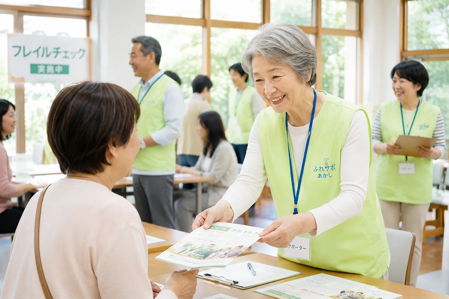 地域の活動を支えるフレイルサポーター
