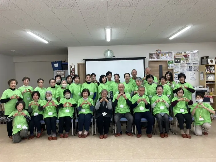 地域でフレイルチェック会を支えるふれサポ江井島の皆さん
